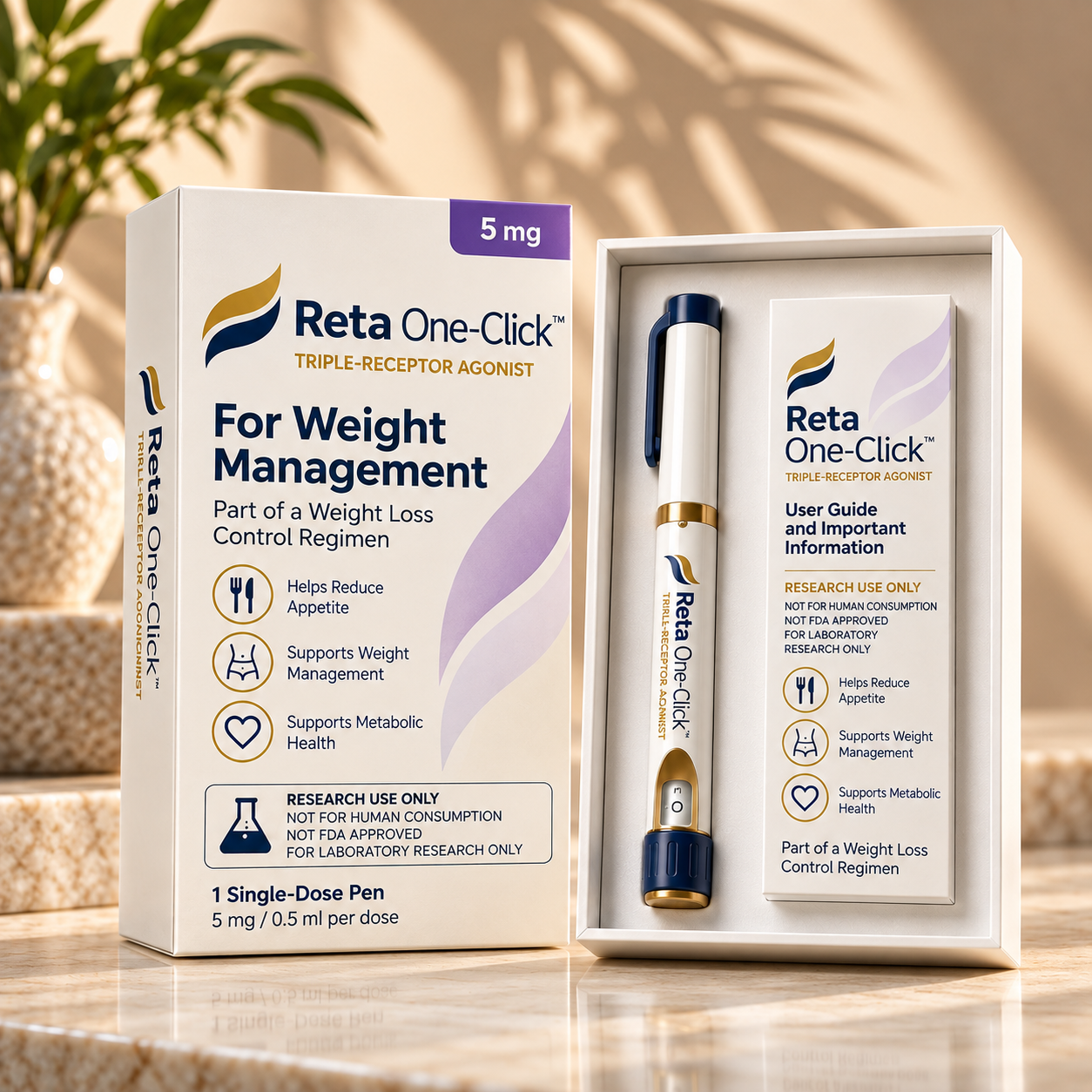 Reta One-Click 4 x 10mg product detail